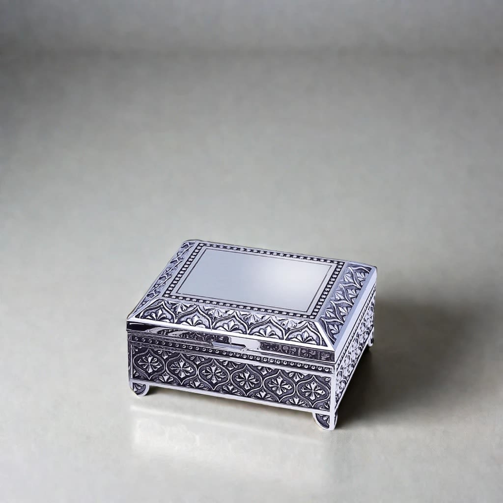 Square Jewelry Box, 4"-2