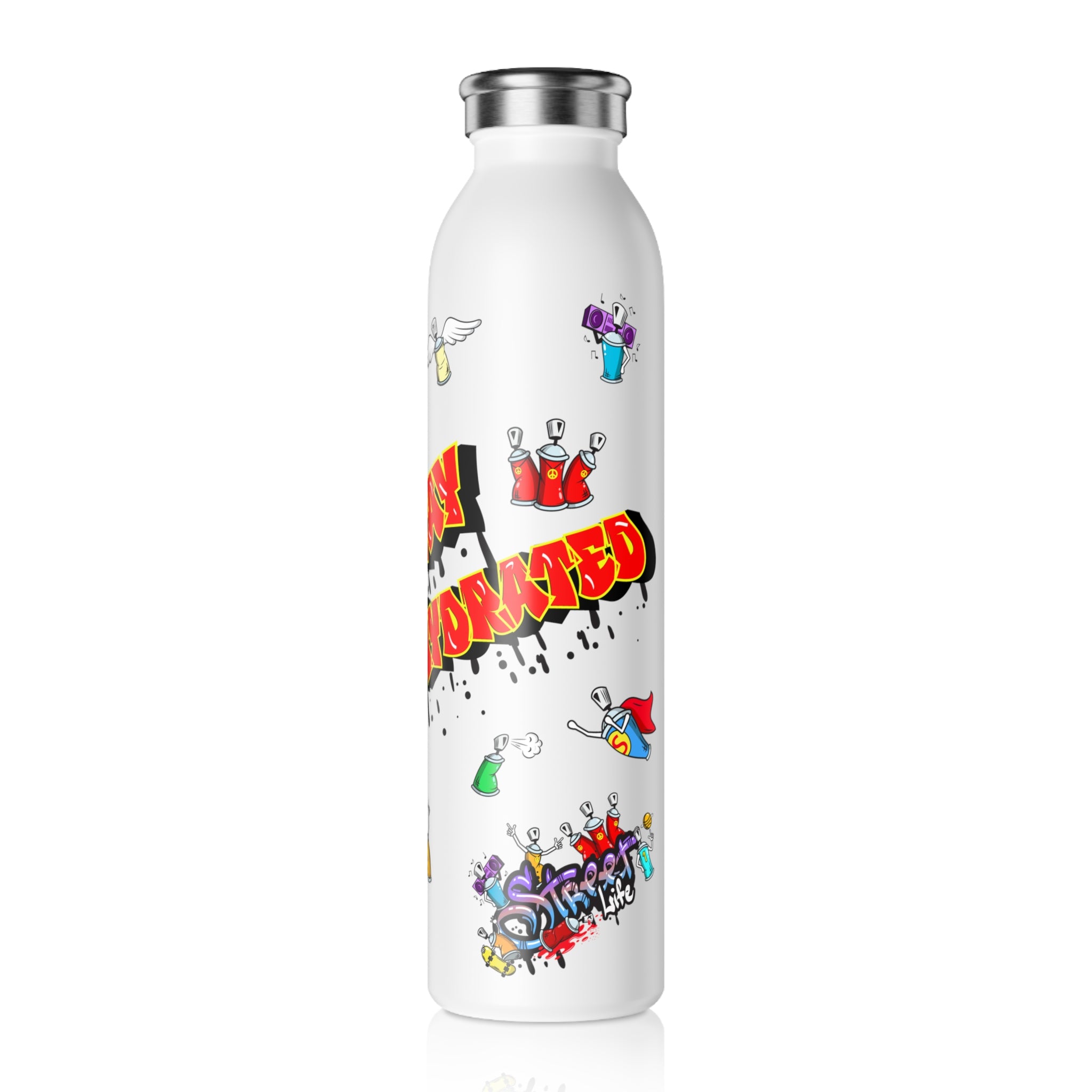 Stay Hydrated! Slim Water Bottle - Perfect for Spring and Eco-Friendly Hydration