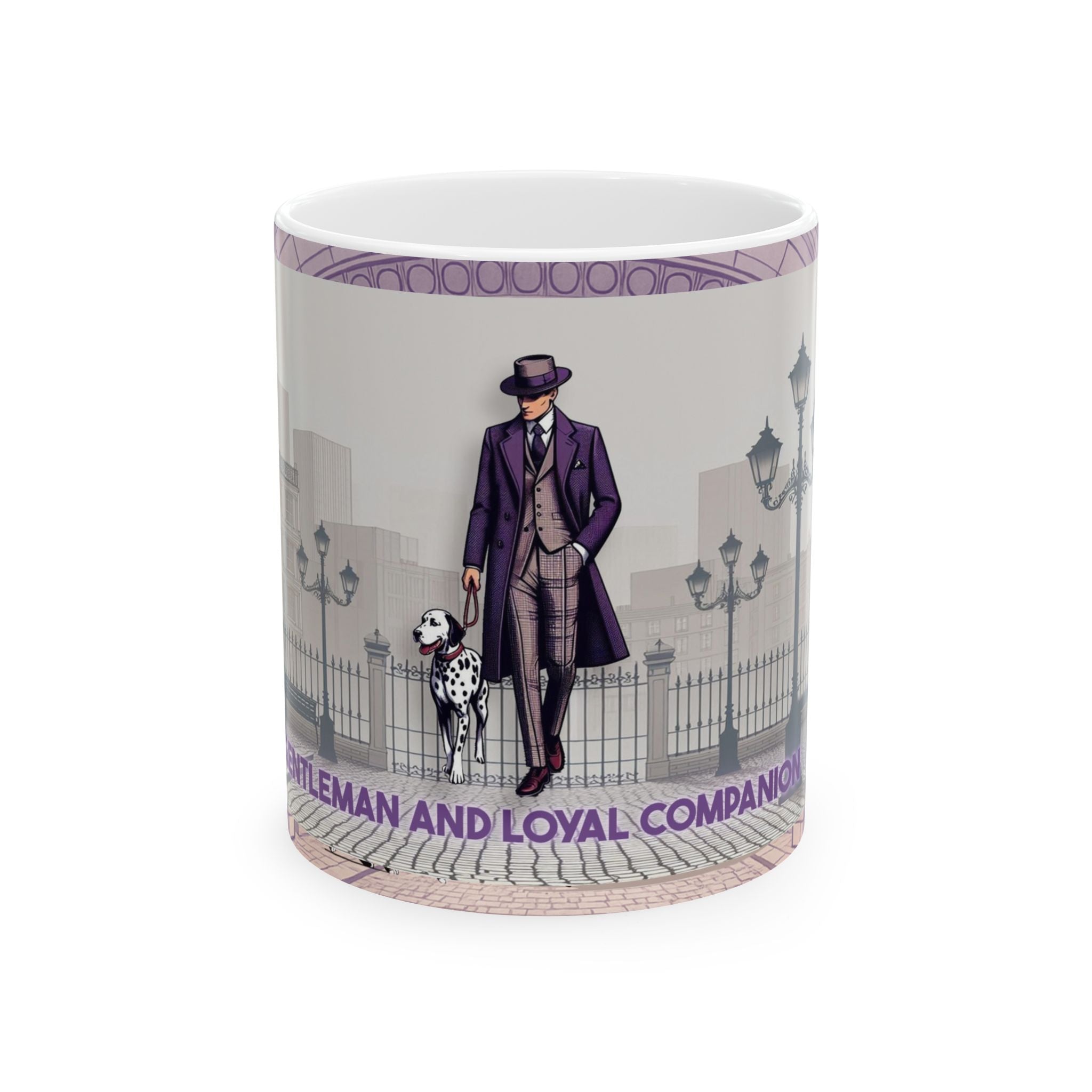 Gentleman And Loyal Companion Ceramic Mug - 11oz