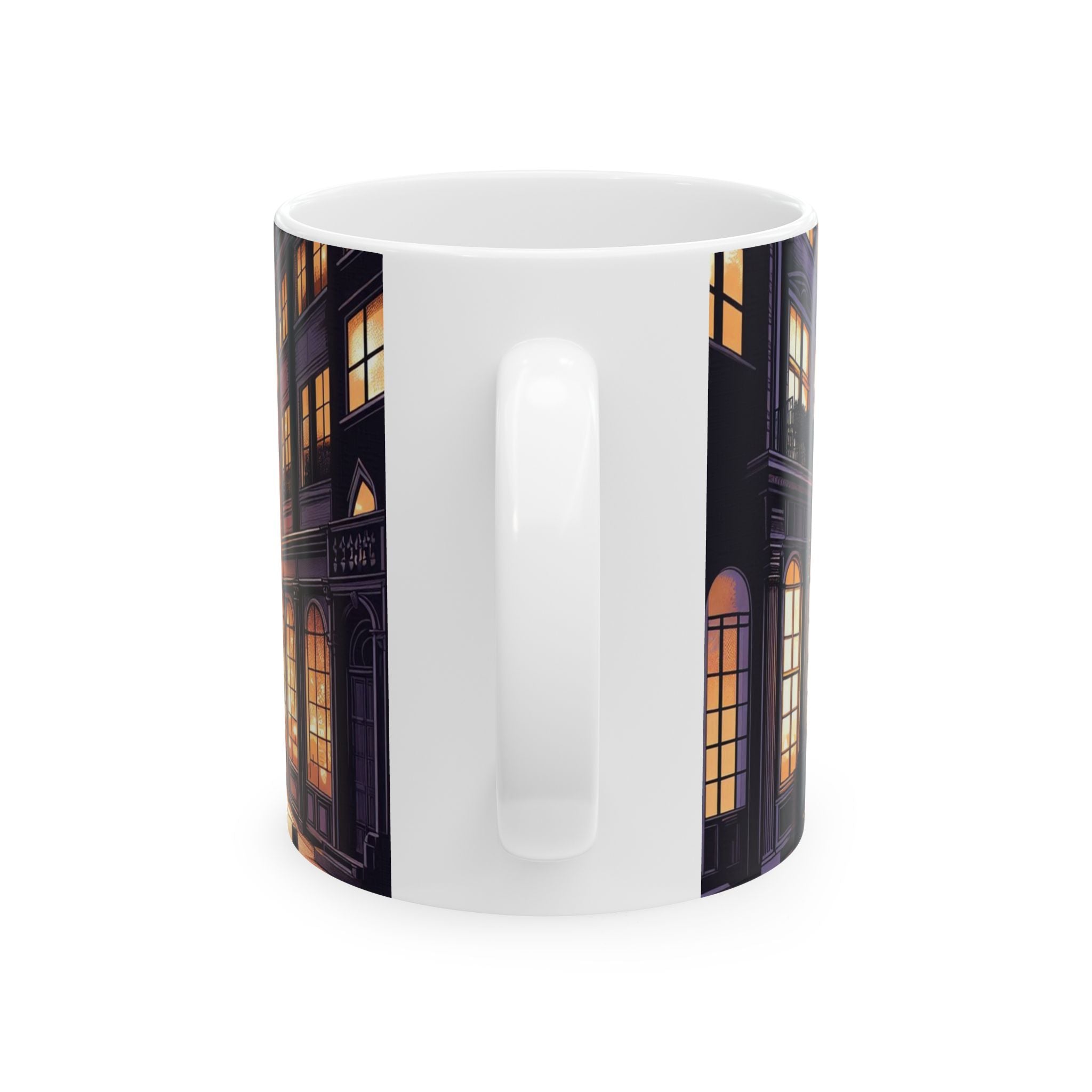 Gentleman And His Dog Luxury Ceramic Mug - 11oz