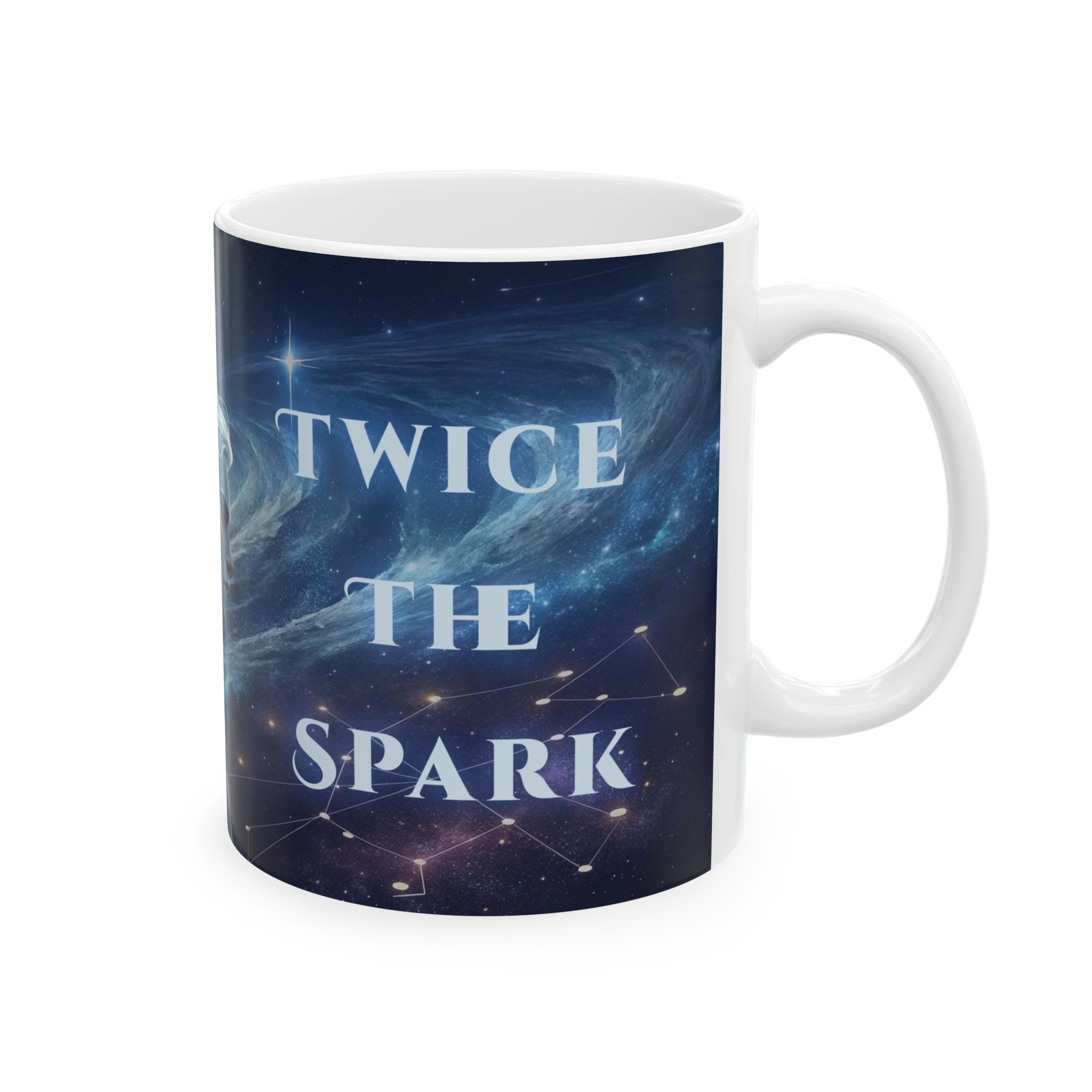 Celestial Magic Ceramic Mug - Perfect Gift for Astronomy Lovers