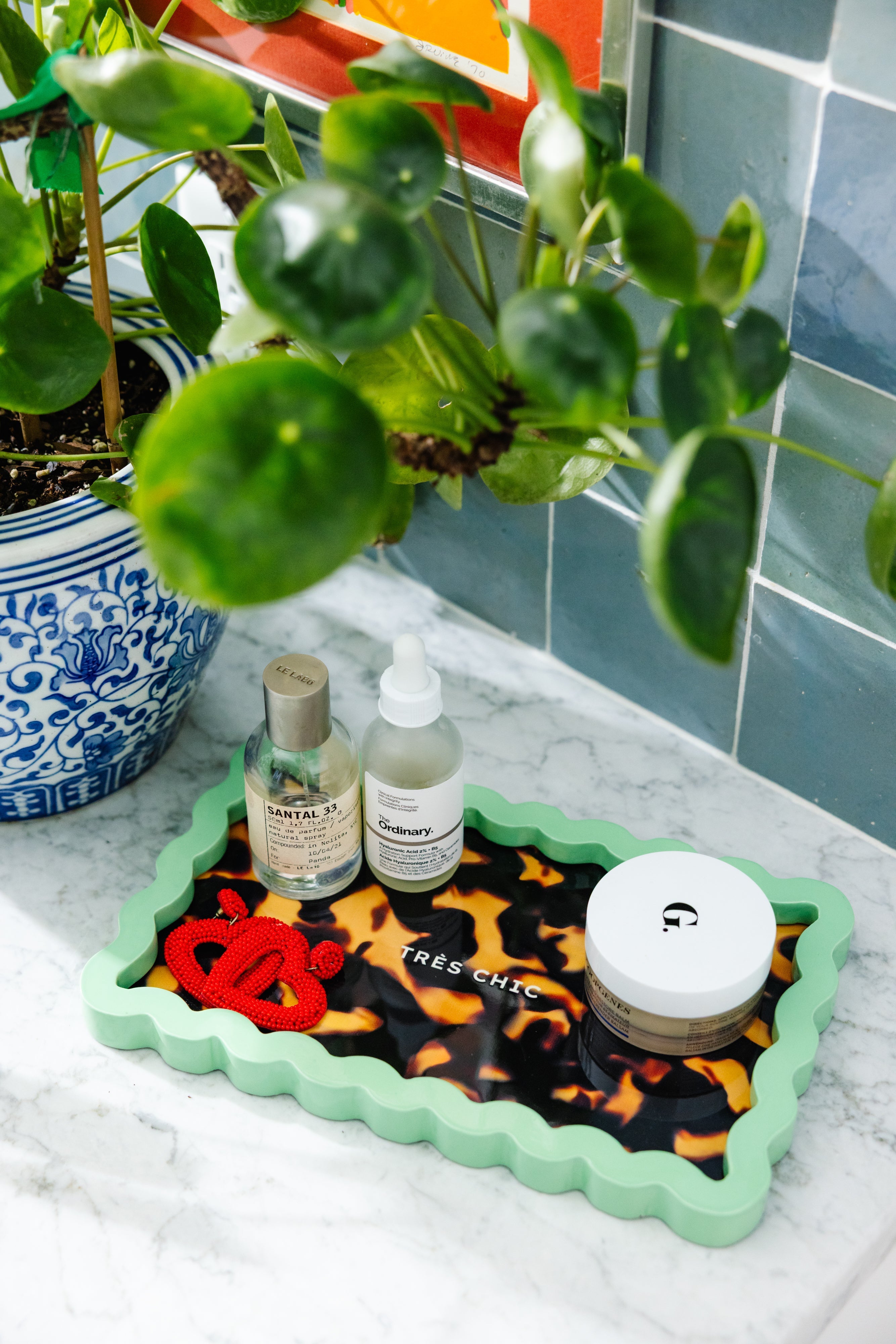 Tres Chic Lacquer Tray-3