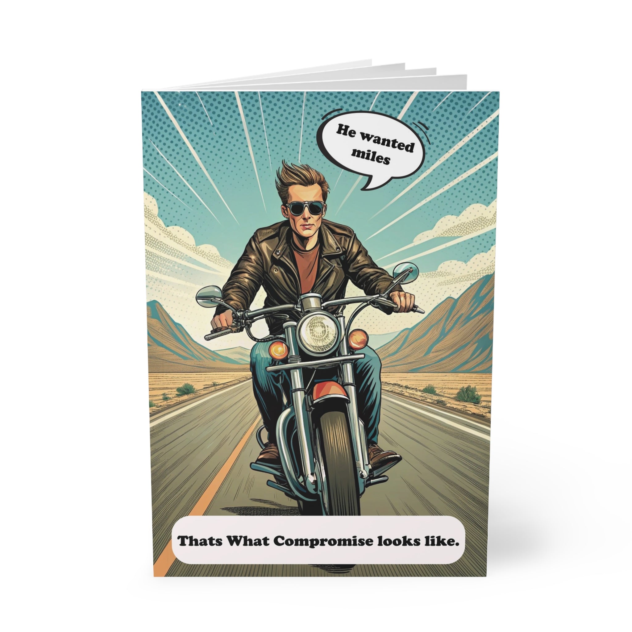 "She Wanted Candles, He Wanted Miles" Notebook | Journal
