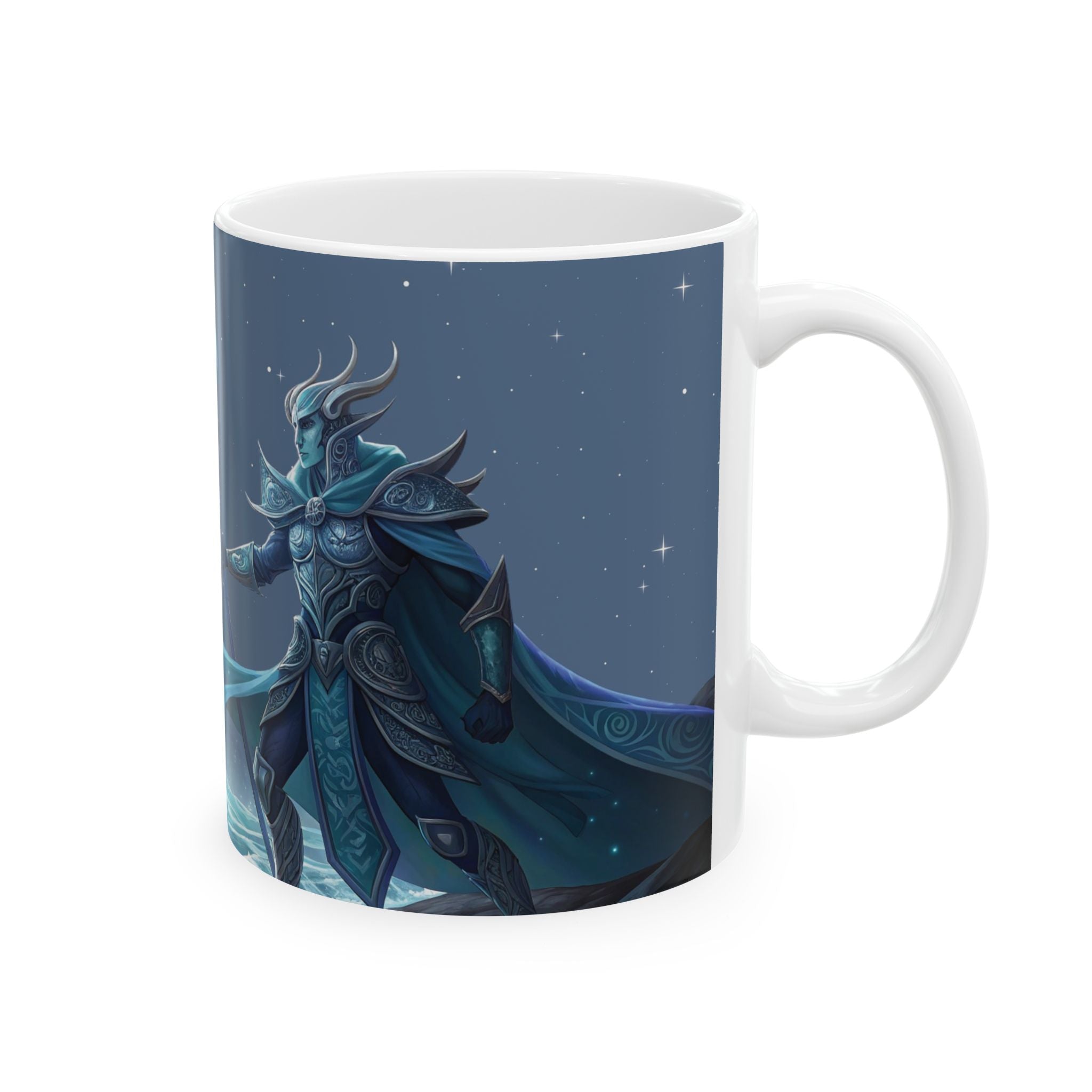 Fantasy-Themed Ceramic Mug with Inspirational Quote | Perfect Gift for Gamers and Fantasy Lovers
