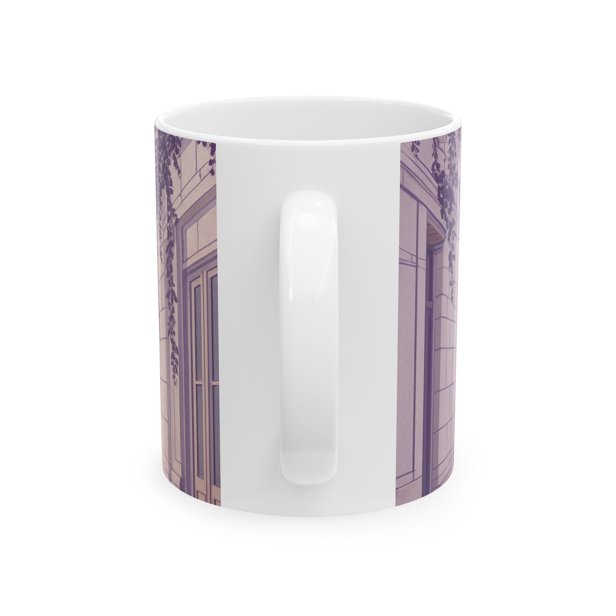 Lady And The Cat Luxury Ceramic Mug - 11oz