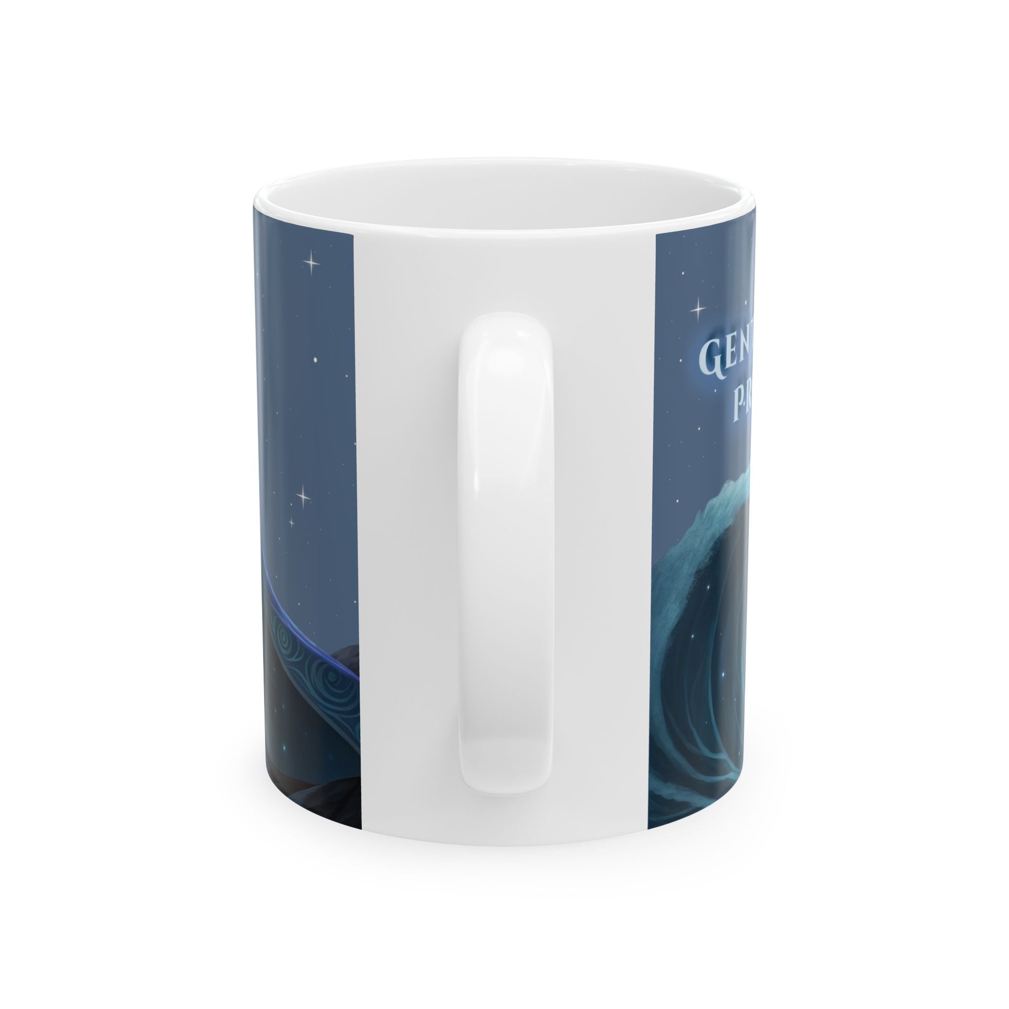 Fantasy-Themed Ceramic Mug with Inspirational Quote | Perfect Gift for Gamers and Fantasy Lovers