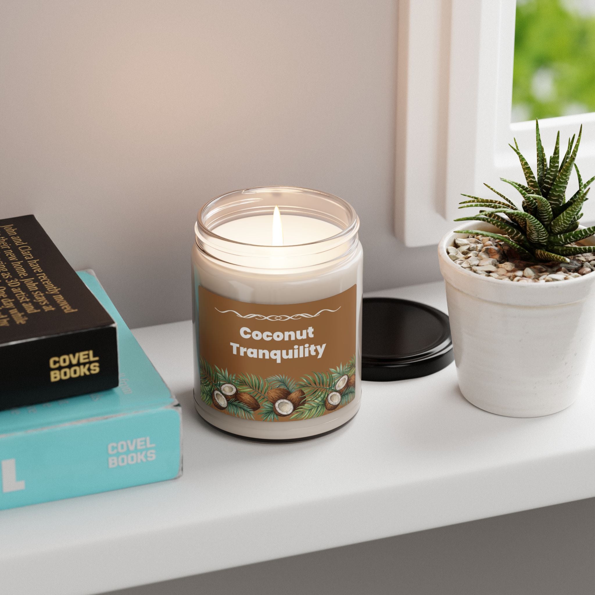 Coconut Tranquility Scented Soy Candle