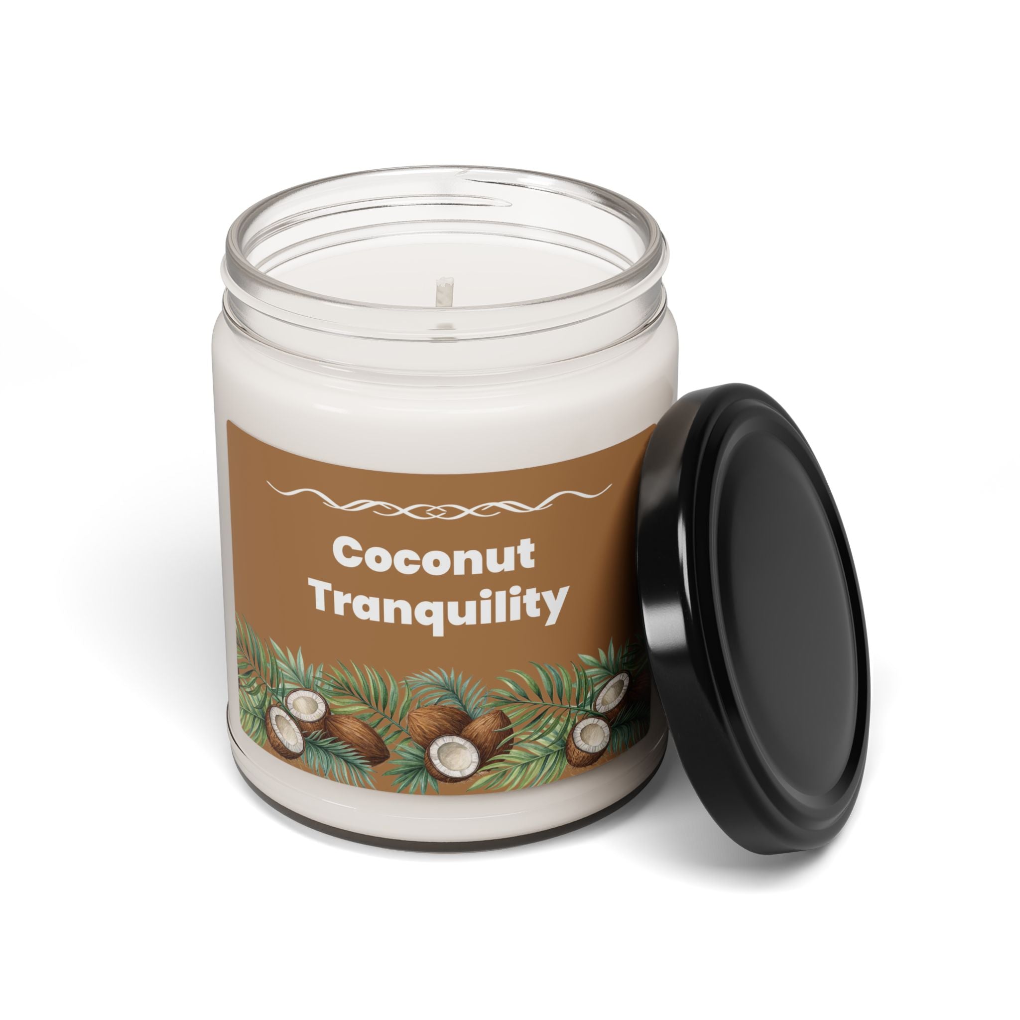 Coconut Tranquility Scented Soy Candle