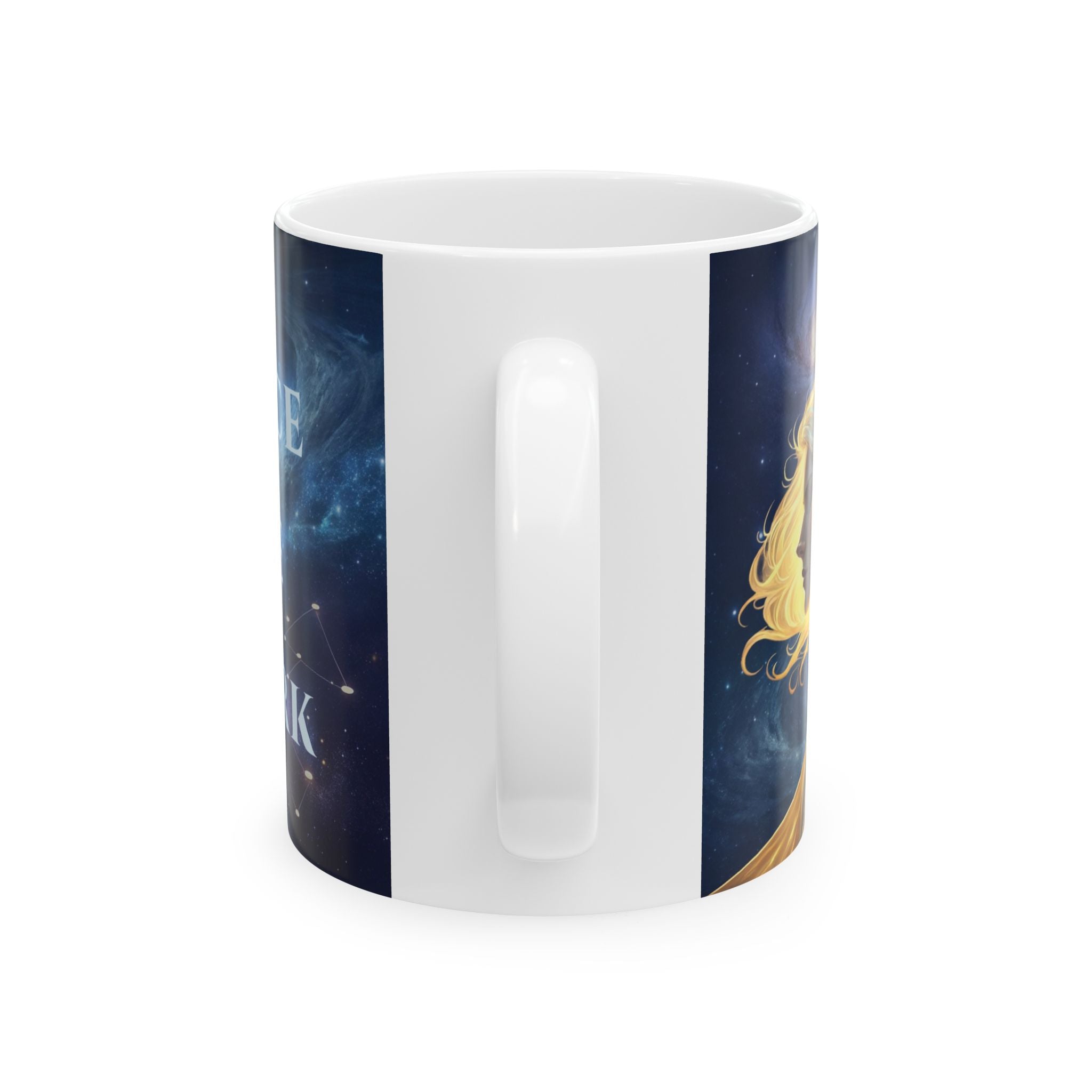 Celestial Magic Ceramic Mug - Perfect Gift for Astronomy Lovers