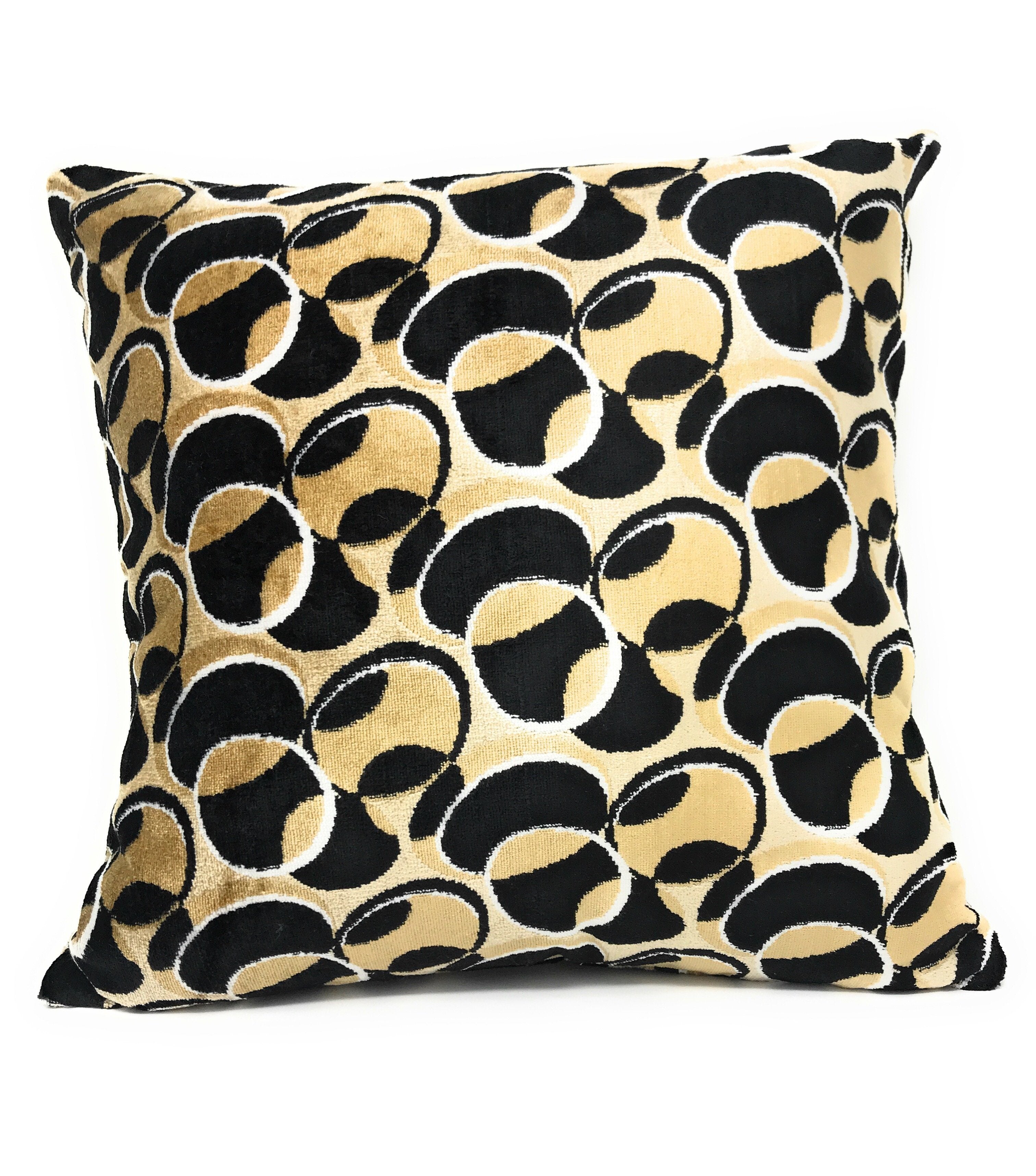 Tache 18 X 18 Inch Geometric Eternal Eclipse Throw Pillow Cover (YLGP-02)-0