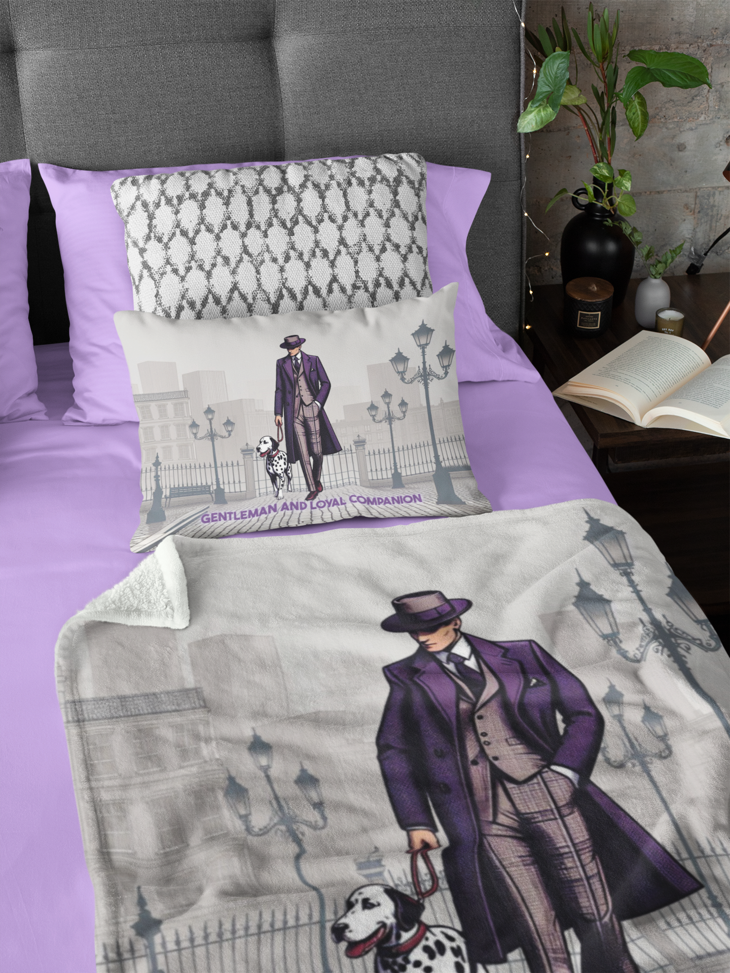 Throw Blanket & Throw pillow 2