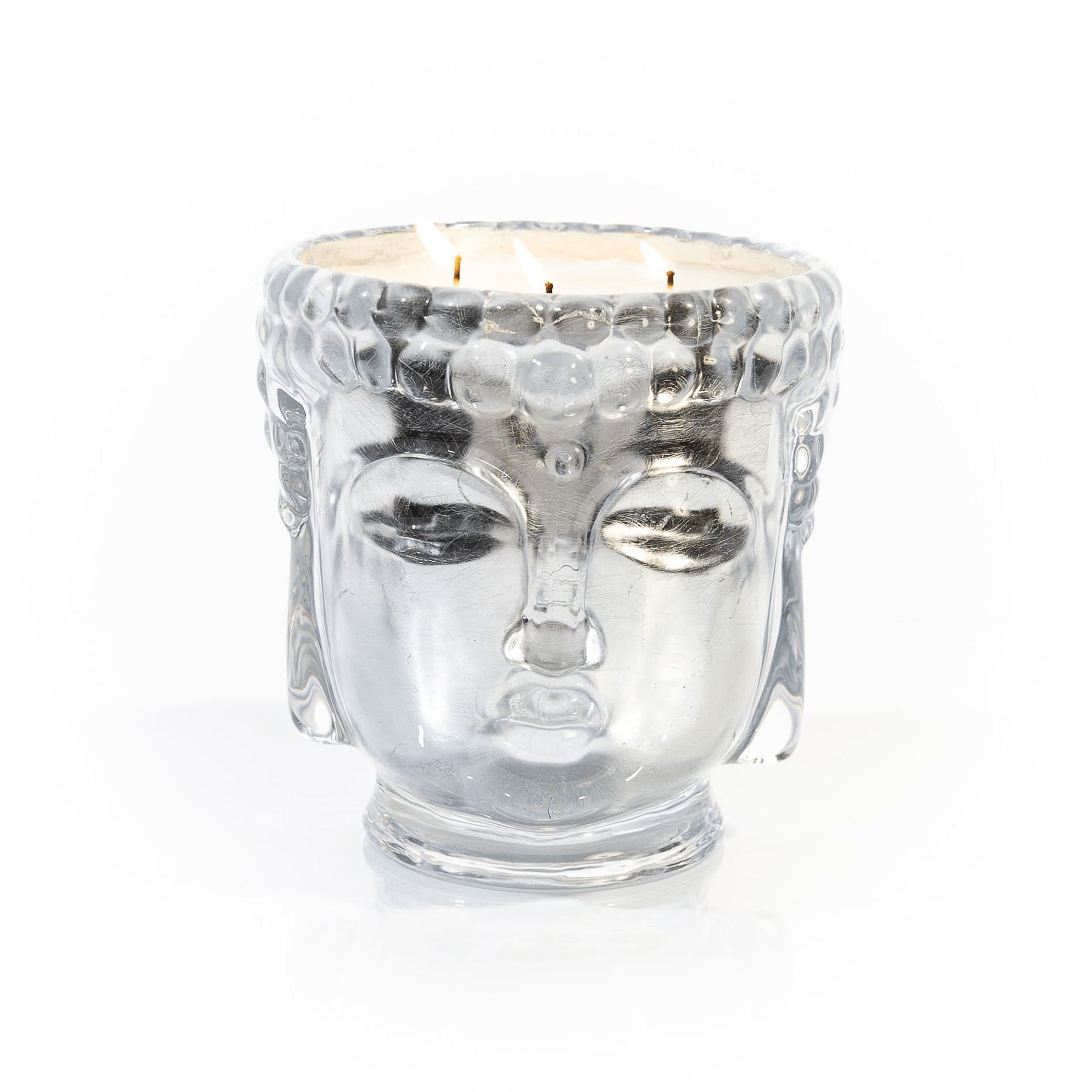 Glass Buddha Candle-0