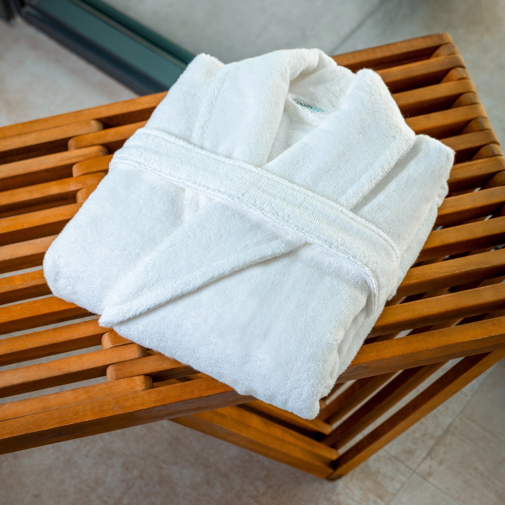 Luxury Organic Bathrobe & Slipper Set-2