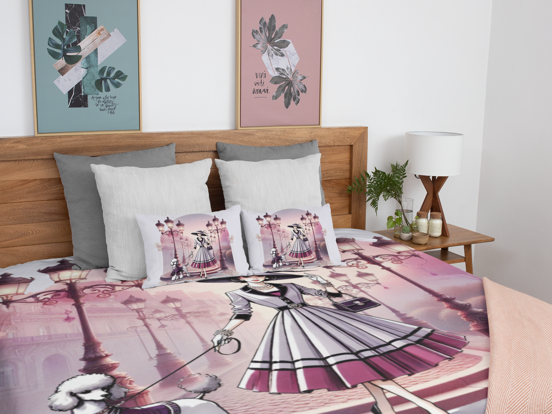 Throw Blanket & Throw pillow 4