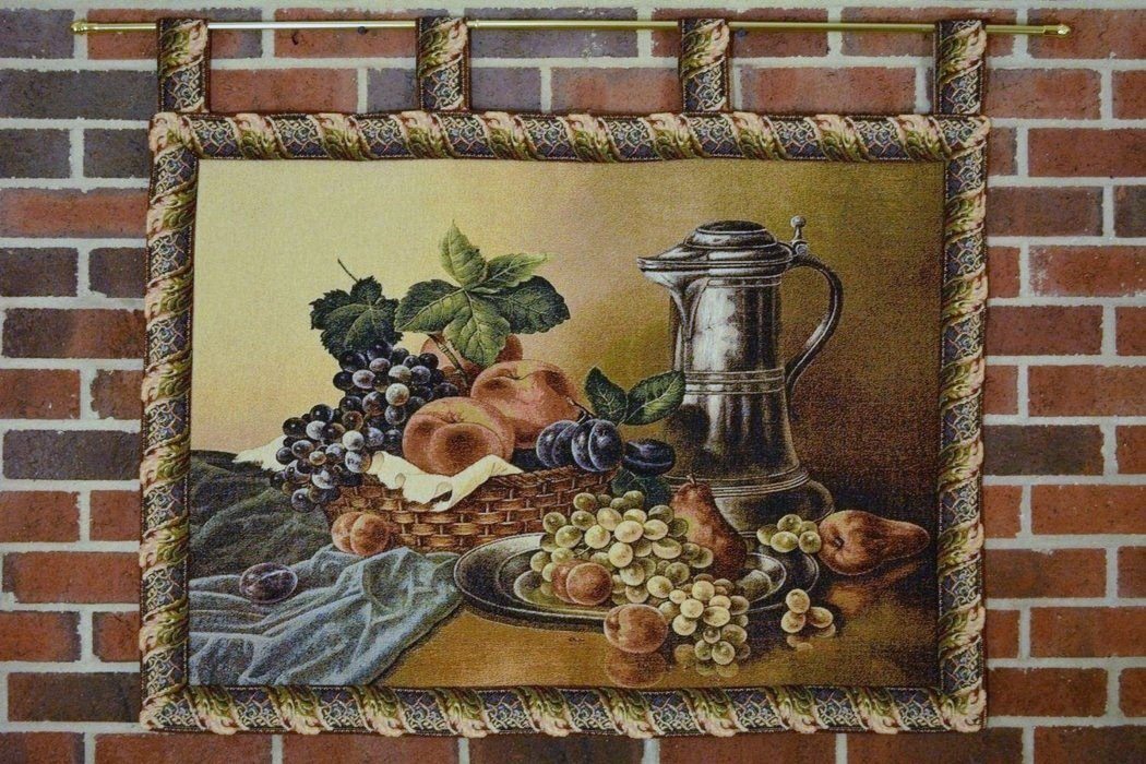Tache Tapestry Fruit Bouquet Seasonal Harvest Feast Wall Hanging Art 33 x 24 (13123)-2