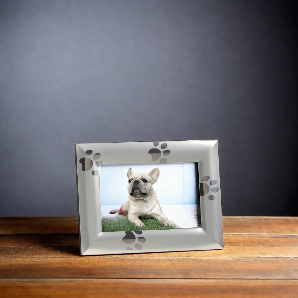 Paw Print Design Frame - 4x6-2