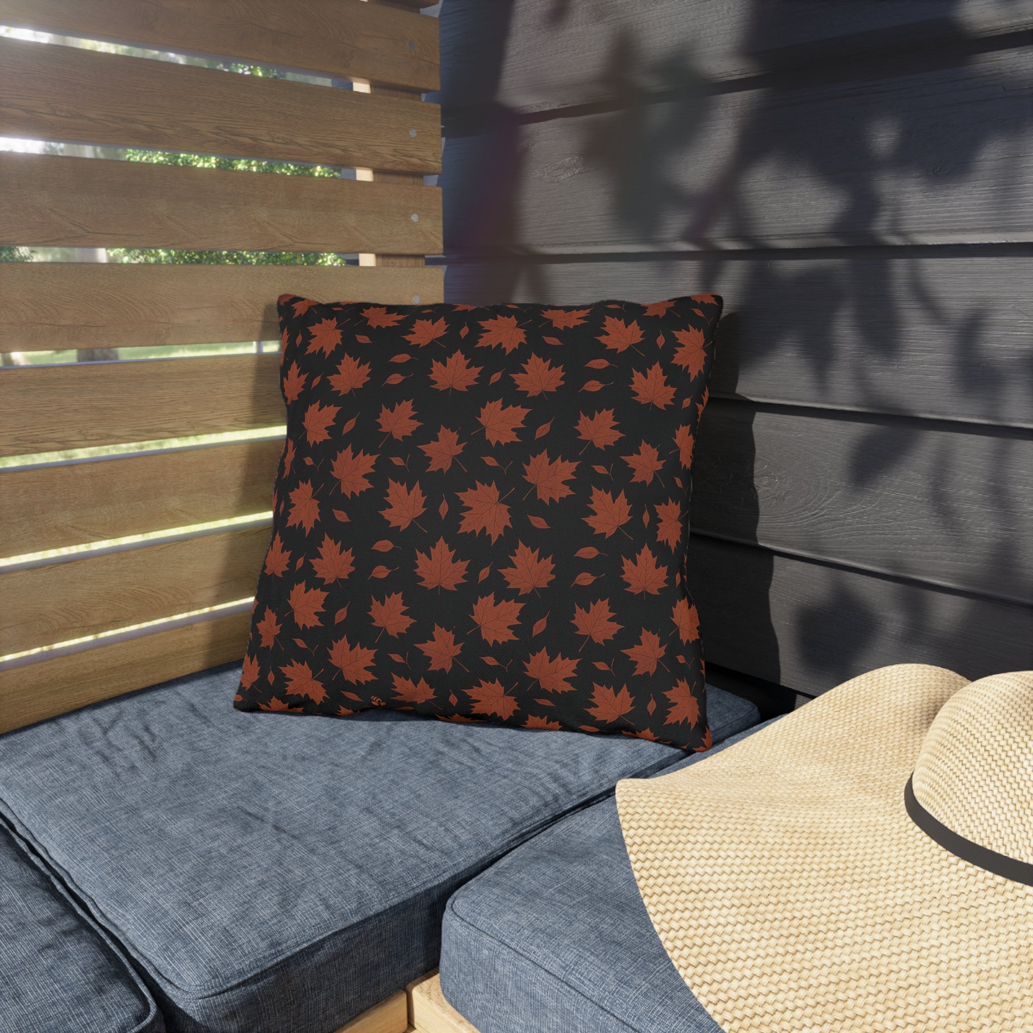 Autumn Leaf Pillows | Fall Decor, Patio Accessories, Cozy Outdoor Living, Thanksgiving Essentials, Seasonal Home Accent