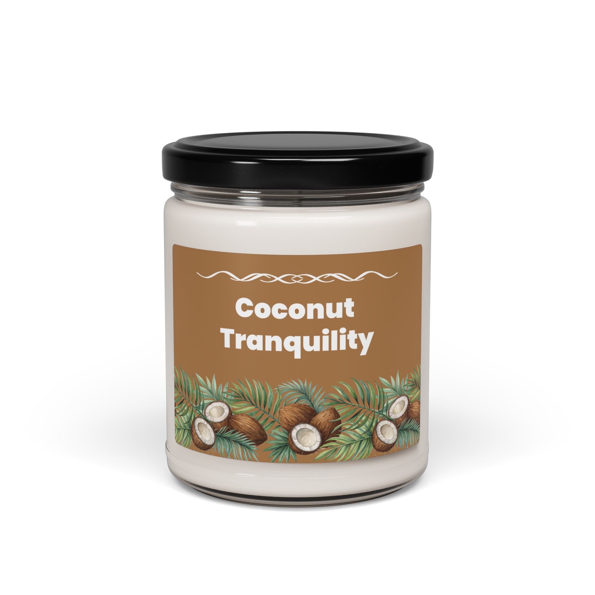 Coconut Tranquility Scented Soy Candle