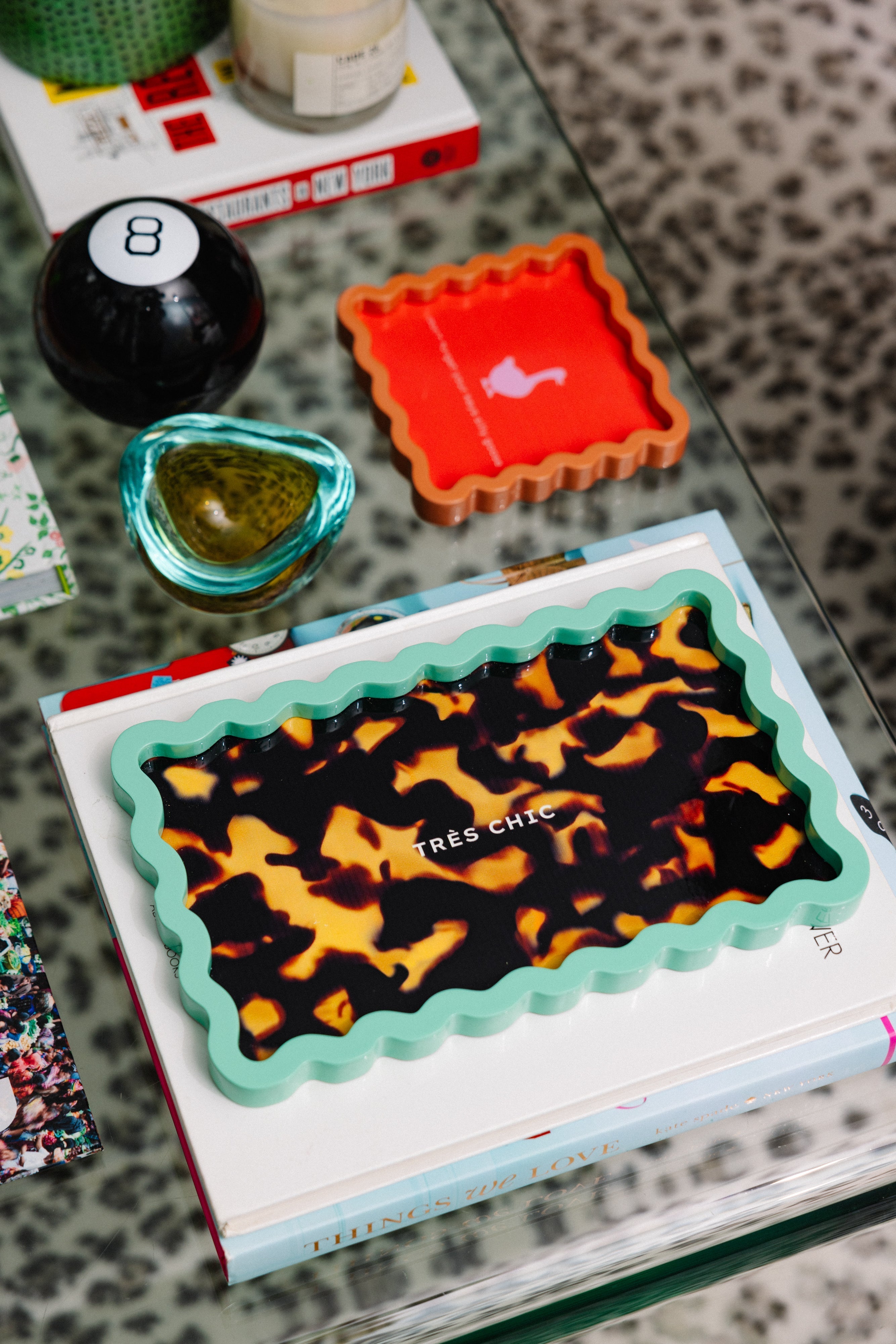 Tres Chic Lacquer Tray-1