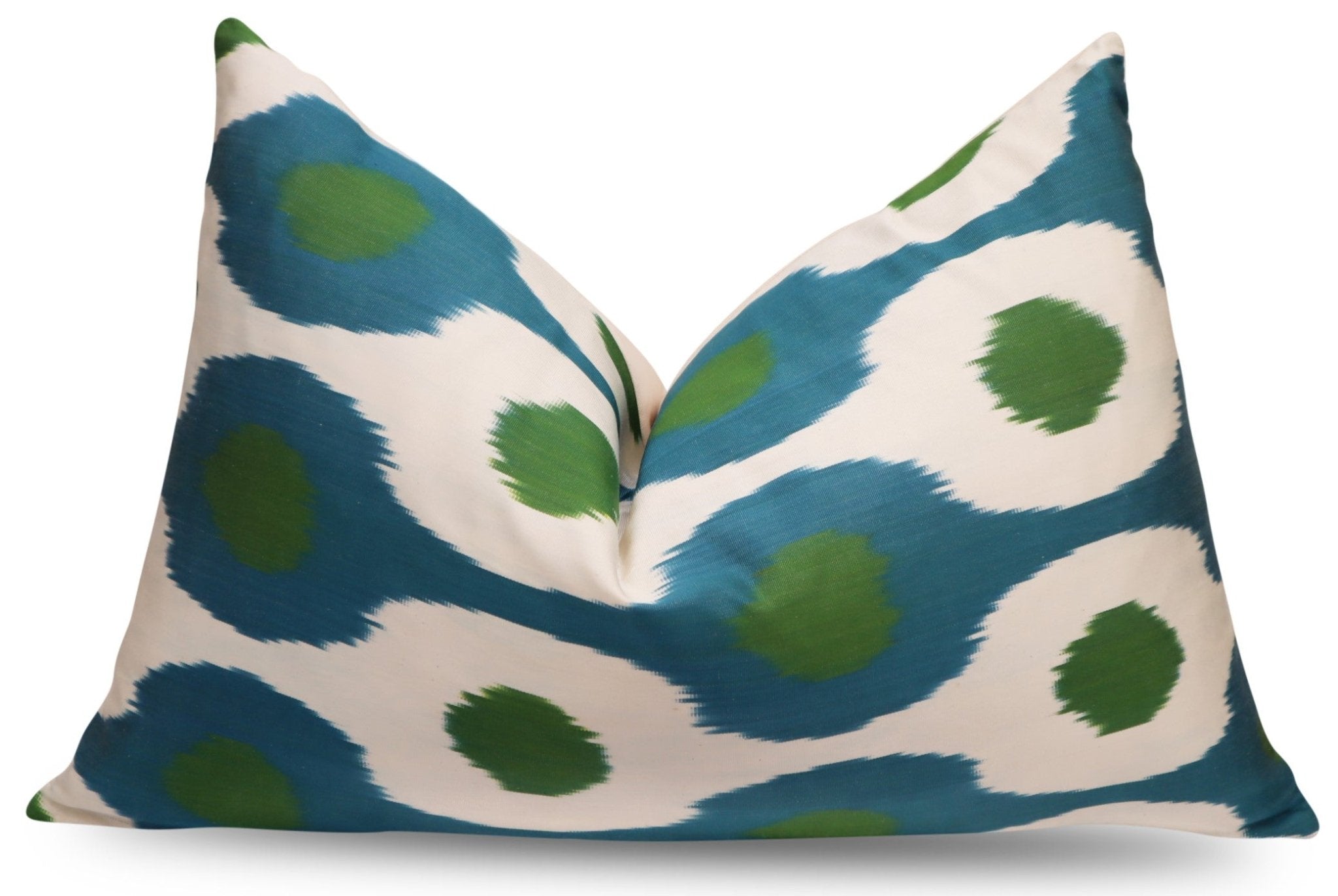 Canvello Handmade Silk Decorative Throw Pillow with Down Filled Insert-3