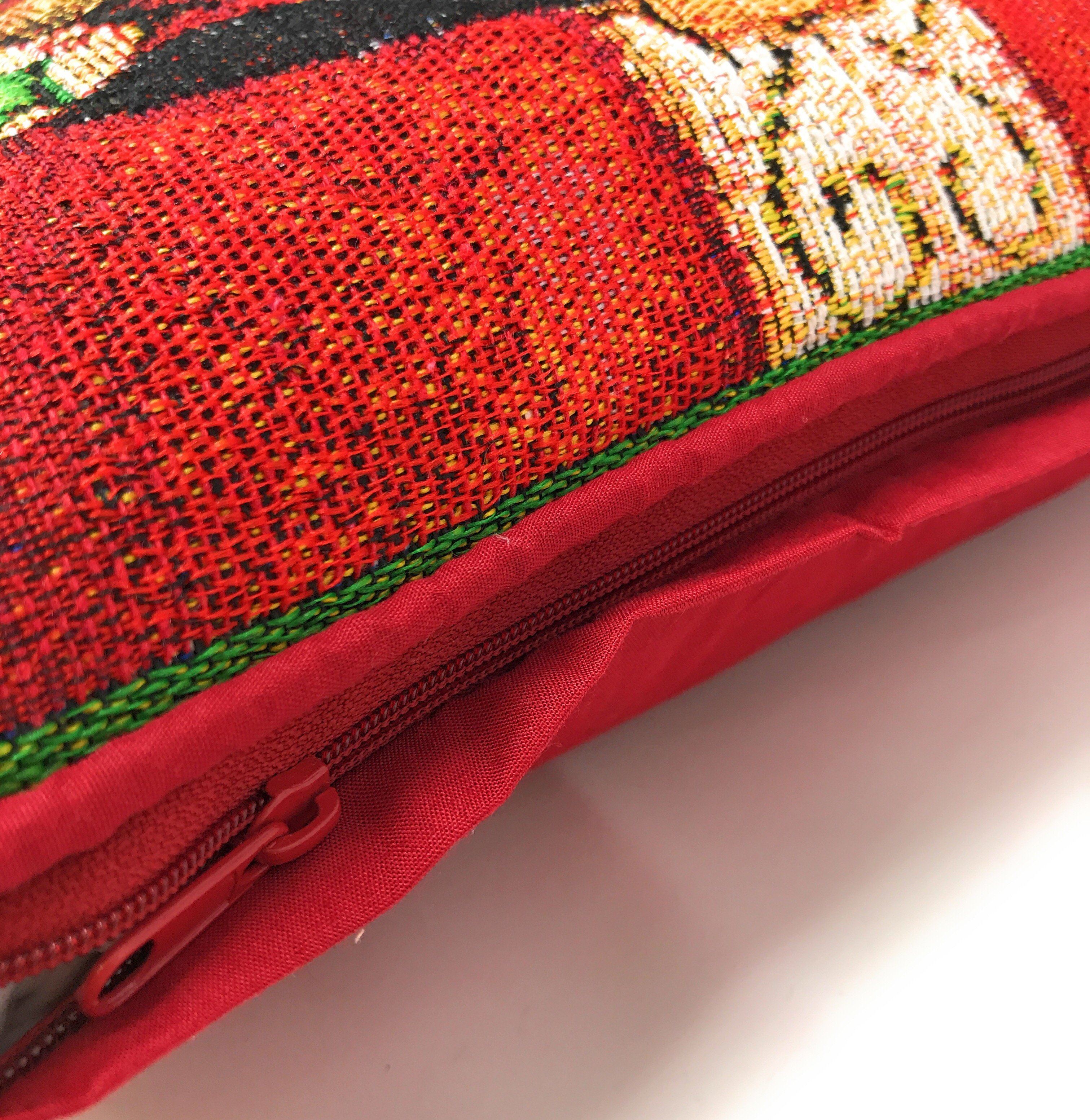 Tache Christmas Cute Santa Claus Is Coming to Town Throw Pillow Cover (DB15191CC)-2