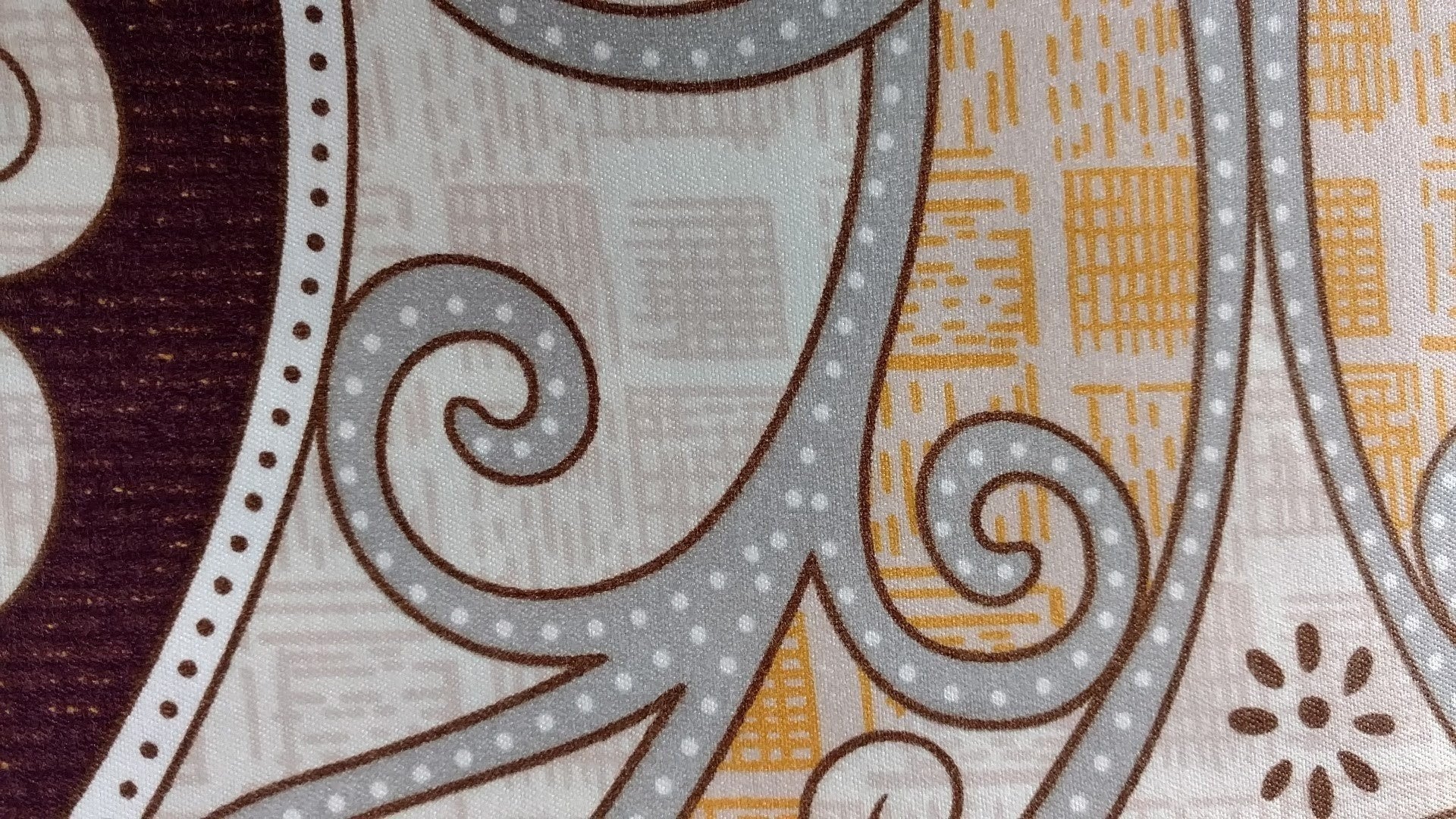 Tache Maroon Mandala Damask Duvet Cover Set Twin (2131)-2