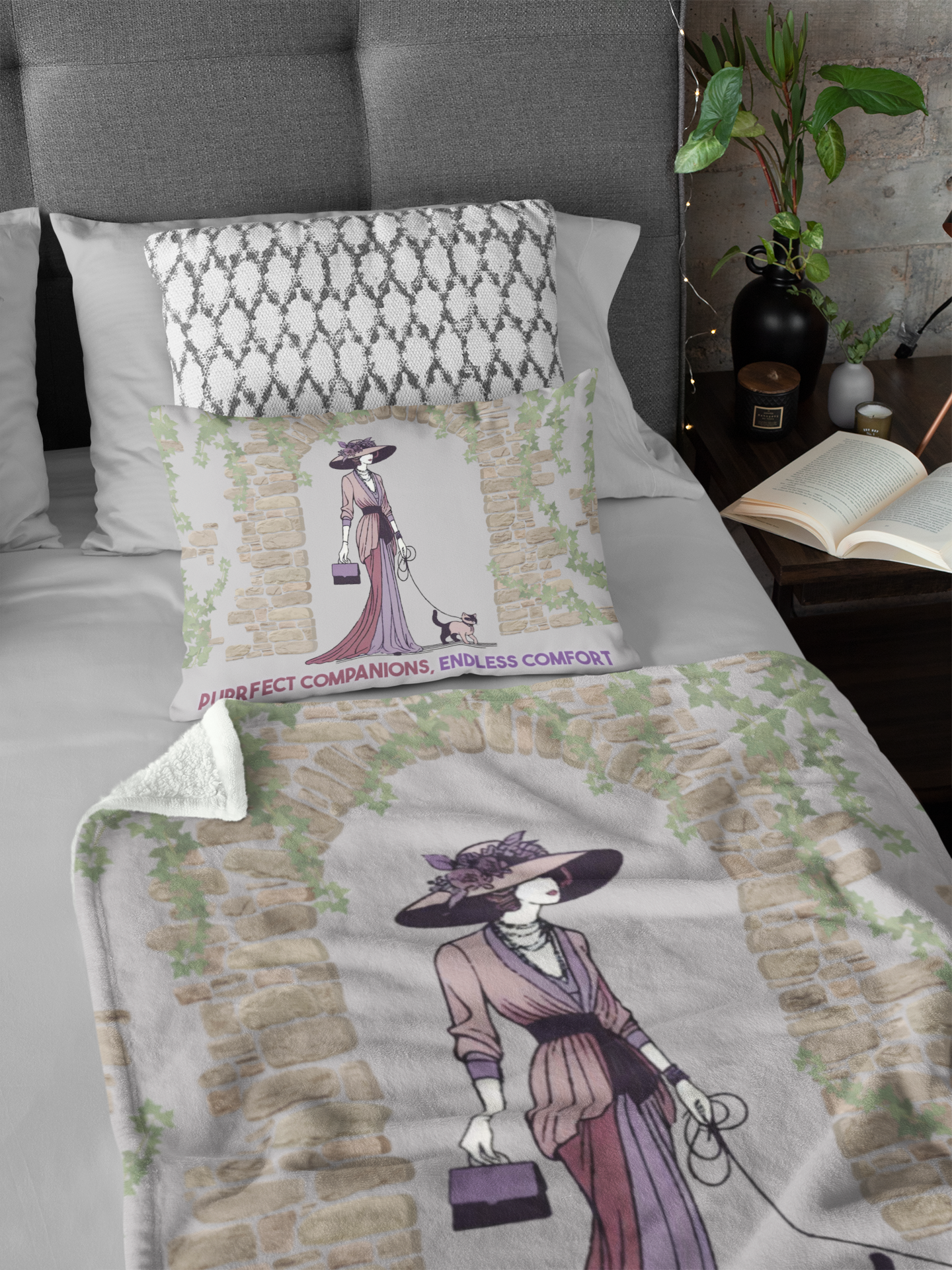 Purrfect Companions, Endless Comfort pillow